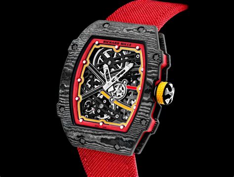 richard mille red strap price|richard mille 67 02 price.